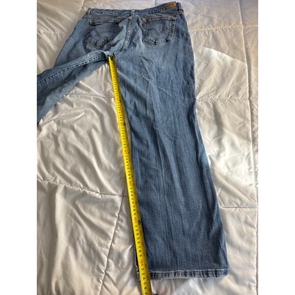 Levi’s 550 Relaxed Boot Cut Jeans Men’s 34x29 Light Wash Denim USA Made - Picture 5 of 7